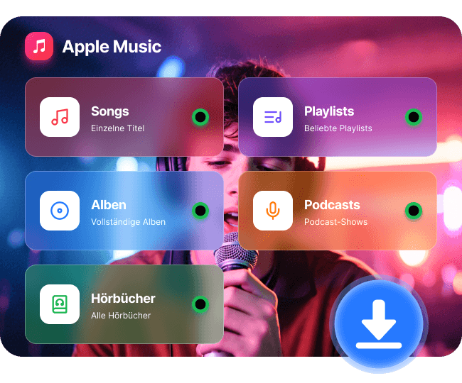 Apple Music Songs in lokale Dateien konvertieren