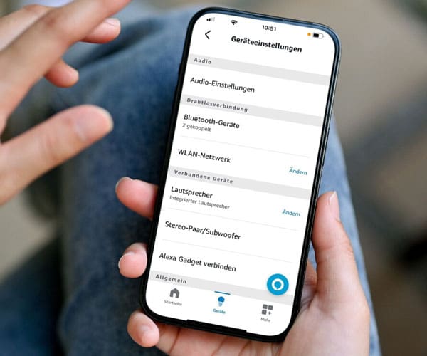 Alexa-App starten