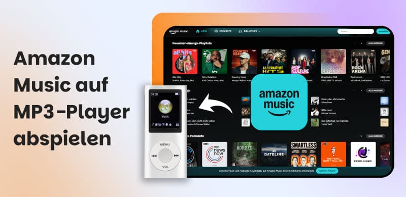 Amazon Music auf MP3-Player übertragen