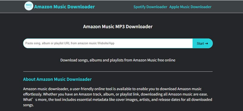 Free Amazon Music MP3 Converter