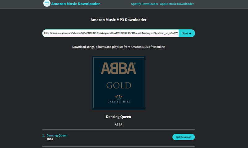 Online Amazon Music to MP3 Converter