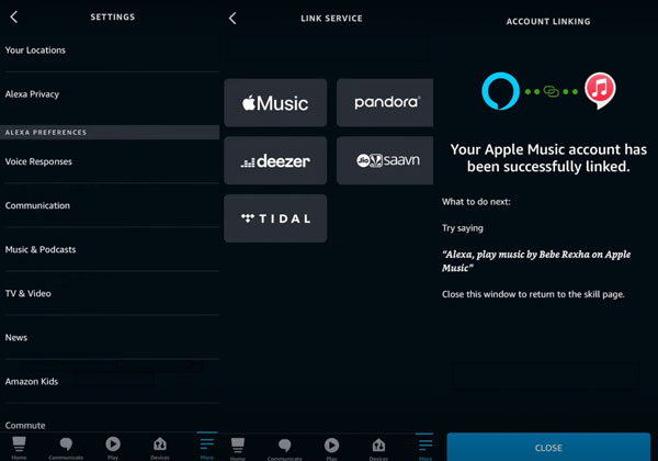 Apple Music mit Alexa verbinden