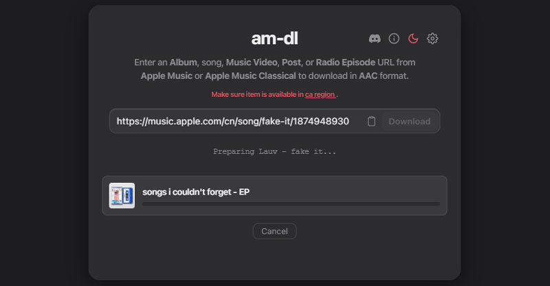 Apple Music in AAC umwandeln