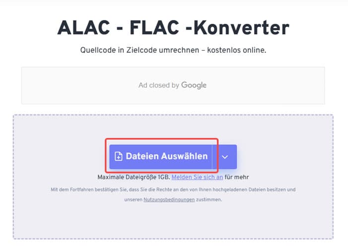 Datei hinzufügen