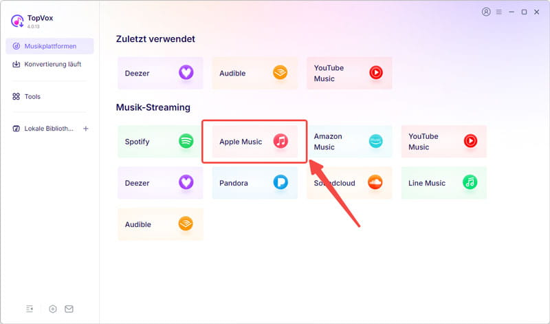 TopVox All Music Converter starten