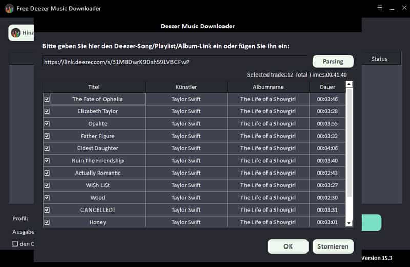 Free Deezer Music Downloader