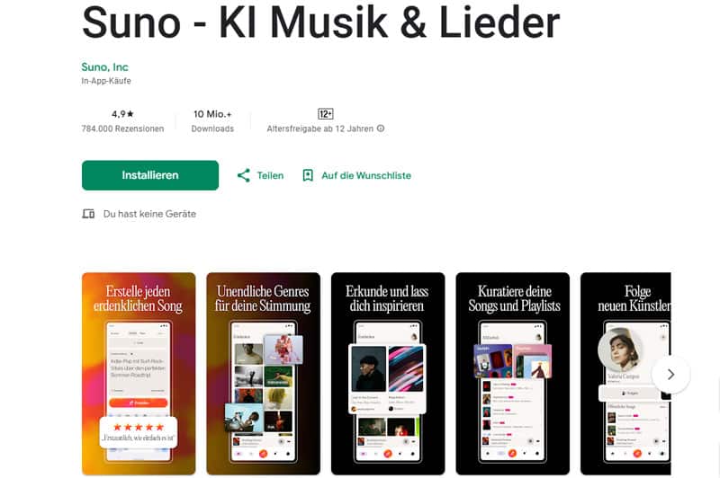 Suno KI Song Generator