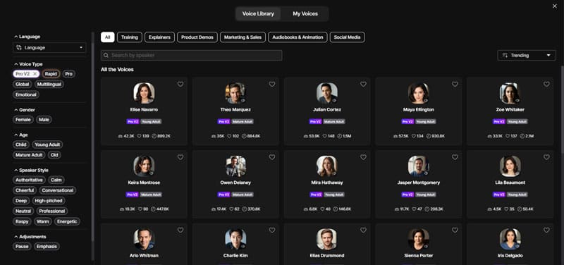 Lovo.AI KI-Stimmen Generator