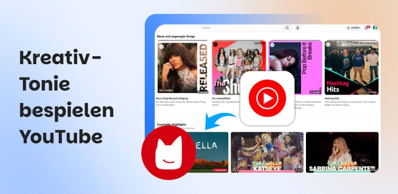 Kreativ-Tonie mit YouTube bespielen