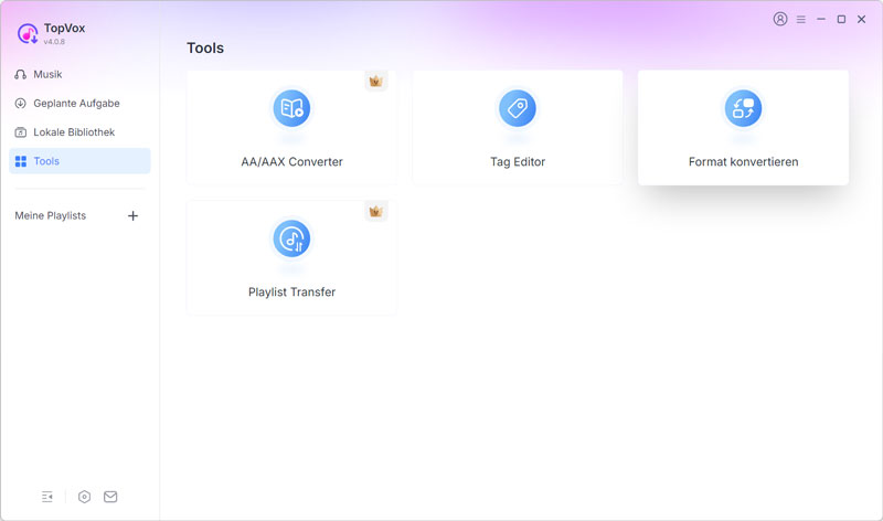 Format konvertieren Funktion