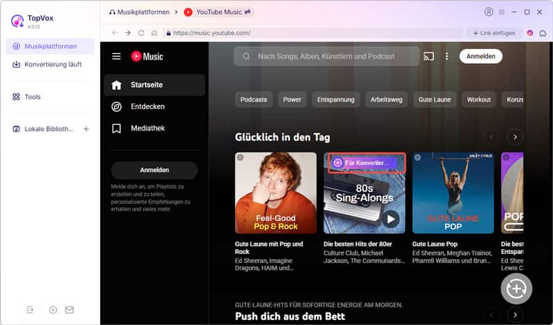 Musik Hinzufuegen