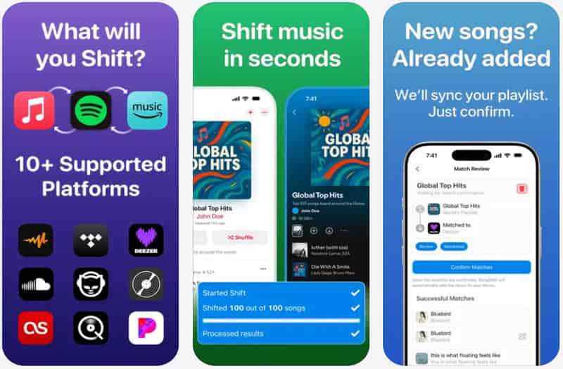 SongShift Playlist Transfer