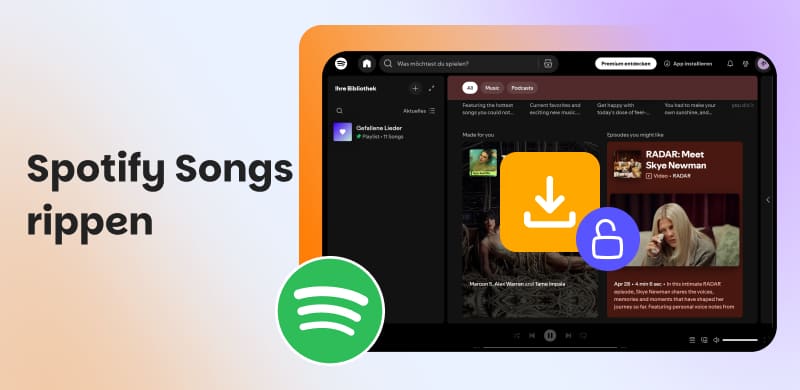 Spotify-Songs rippen