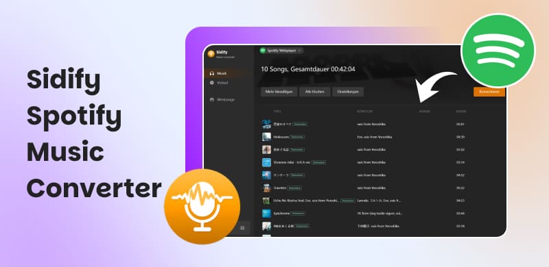 Sidify Music Converter für Spotify