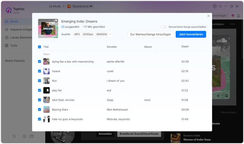 Klangqualität anpassen