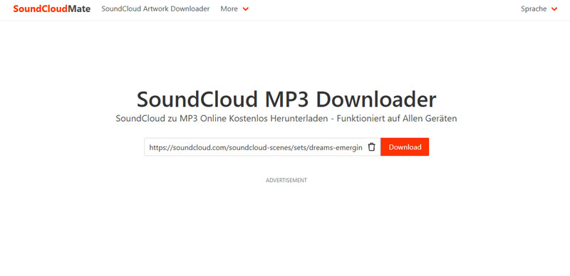 SoundCloud in MP3 konvertieren mit SoundCloud Mate