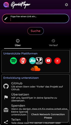 SpotiFlyer starten
