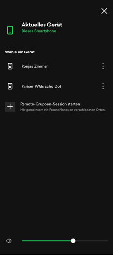 Alexa-Gerät auswählen