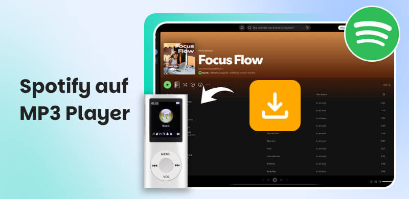 Spotify auf MP3-Player laden