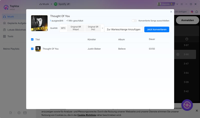Spotify-Playlist downloaden