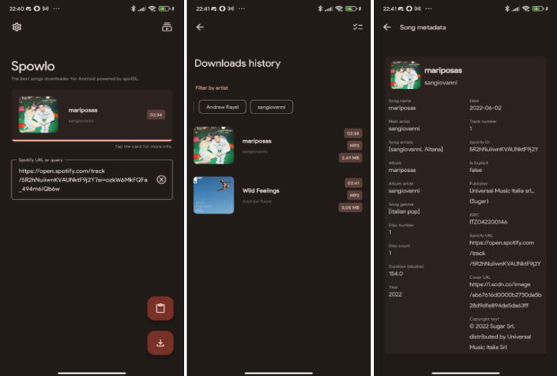 Spotify-Musik speichern mit Spowlo