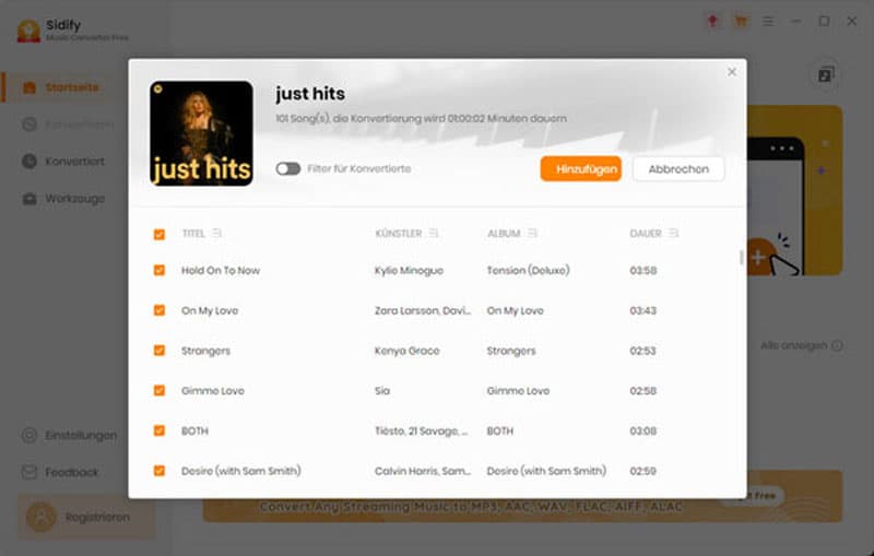 Sidify Music Converter Free