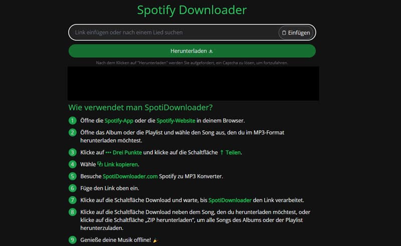 SpotiDownloader Online Spotify Downloader