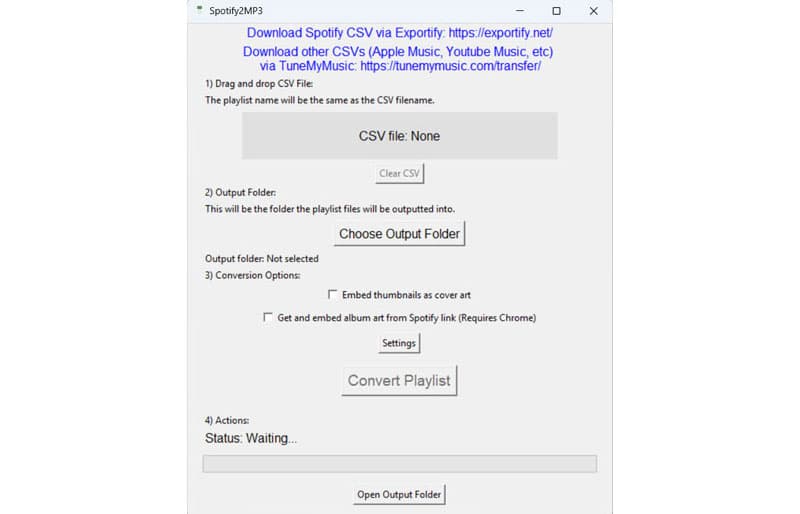 Spotify2MP3 Spotify Downloader