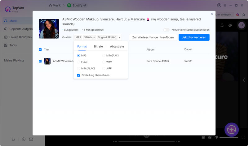 Spotify Podcasts als MP3 speichern