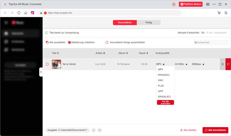 Einstellungen anpassen