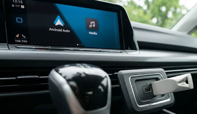 USB-Stick mit Auto verbinden