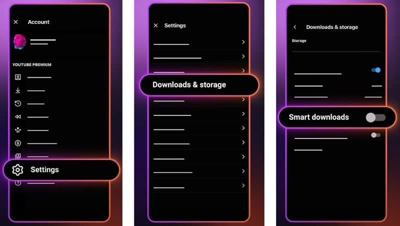 Smart-Downloads aktivieren
