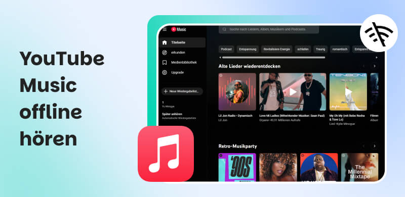 YouTube Music offline hören