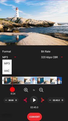 Audio-Formate anpassen