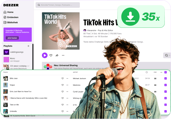 Supergeschwindigkeit beim Batch-Download
