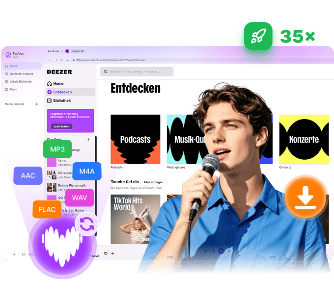TopVox Deezer Music Converter