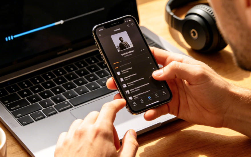 Spotify Musik sichern